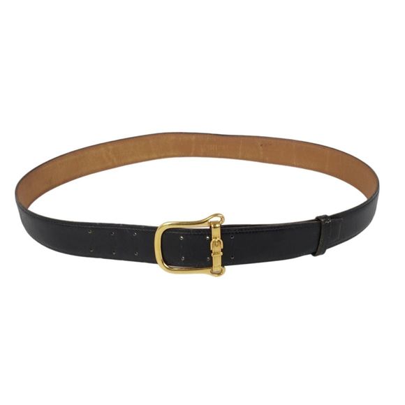 Hermès Black Leather belt - Picture 1 of 5